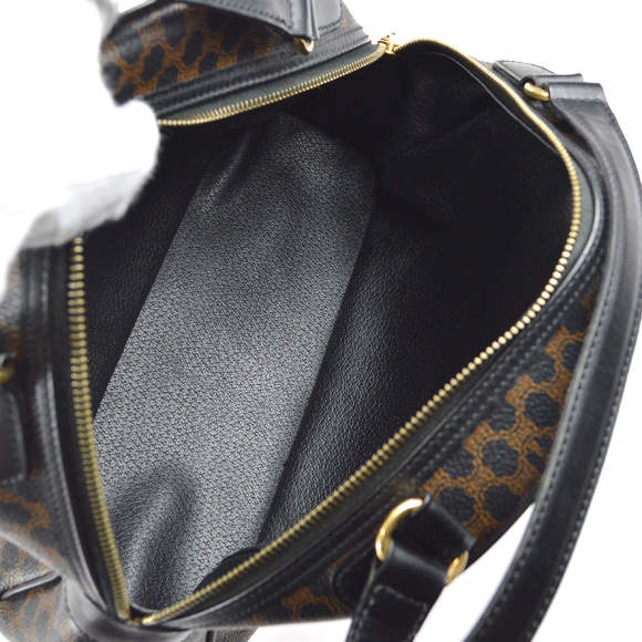 CELINE Macadam Handbag Black 180521 - Picture 8 of 10